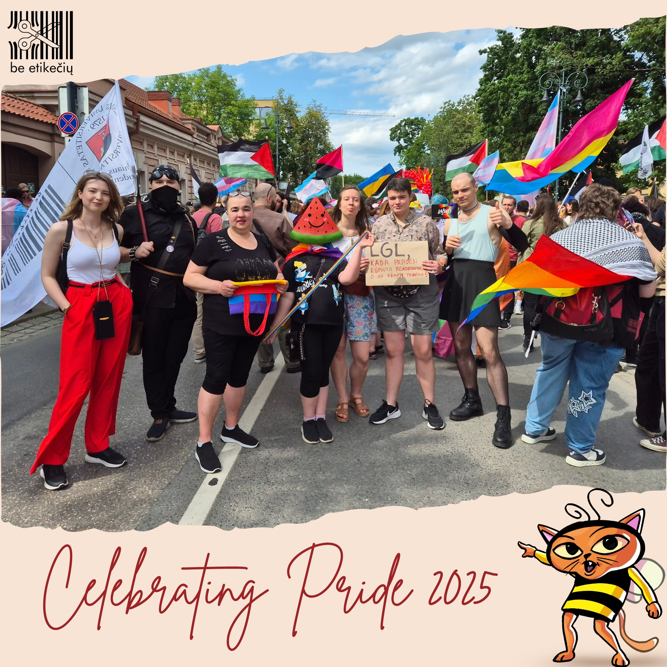 „Be etikečių“ per Pride 2025 / “Be etikečių” during Pride Month 2025